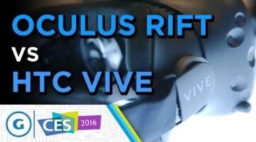 HTC Vive vs Oculus Rift at CES 2016