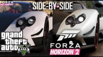 Forza Horizon 2 Trailer Recreated In Grand Theft Auto V (Side-By-Side Comparison Video)