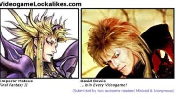 Top 10 “David Bowie Is in Every Video Game” Lookalikes