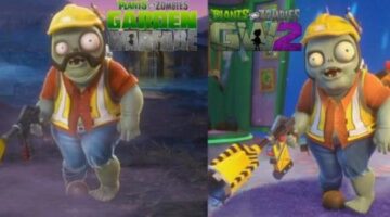 PS4 Graphics comparison of Plants vs Zombies Garden Warfare series