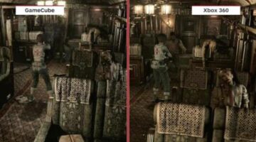 Resident Evil Zero Graphics Comparison