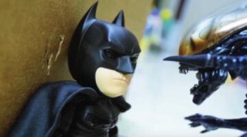 Herocross Toys Come to Life in Epic Stop Motion Battle Between Batman and a Xenomorph