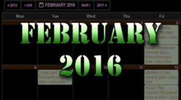 Up Next – A look at the Xbox One and Xbox 360 games out in February 2016