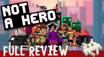Not a Hero Review | The Video Games