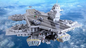 Custom LEGO Helicarrier Is Twice As Big As The Official Set