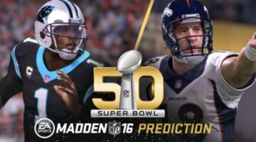 Madden 16 Super Bowl 50 Predictions