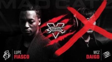 Lupe Fiasco Defeats Daigo At The Capcom And MadCatz Street Fighter V Launch Event