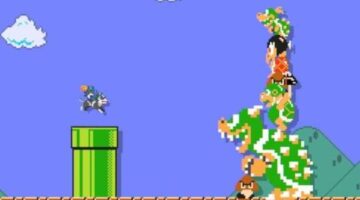 Wolf Link amiibo unlocks costume in Super Mario Maker