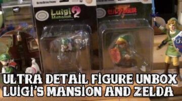 Video: Ultra Detail Figure – Luigi’s Mansion 2 and Legend of Zelda – unboxing