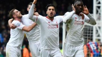 Crystal Palace 1-2 Liverpool: Benteke gives 10-man Reds last minute win