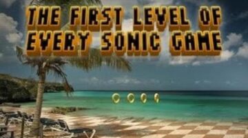 The First Levels of Sonic Games