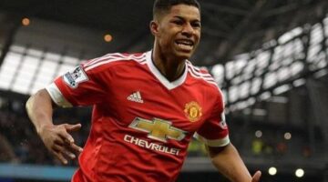 Beckham sends congratulations to derby hero Rashford