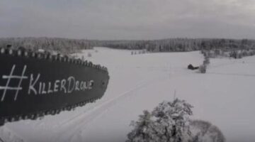 Killer Drone: The drone with a chainsaw attached