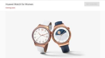 Huawei Watch For Women Pops Up On The Google Store, Listed As Coming Soon