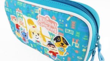 Details and images revealed for the Hori Animal Crossing 3DS Soft Pouch