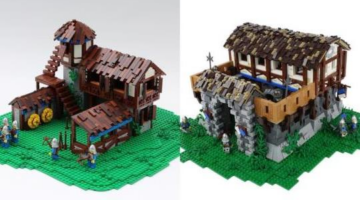Age of Empires II Buildings, In LEGO Form