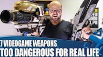 7 Videogame Weapons Way Too Dangerous For Real Life (But We Made Them Anyway)