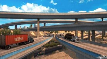 American Truck Simulator – screenshots dedicated to Arizona road system