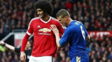 Marouane Fellaini & Robert Huth banned for elbow & hair-pulling