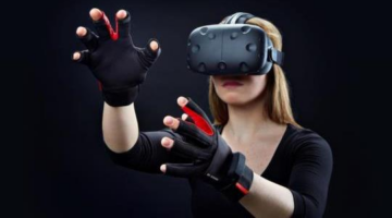 Manus VR Experimenting With Full-Arm Tracking For HTC Vive