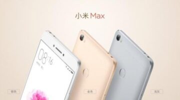 Xiaomi Unveils 6.44-inch Mi Max