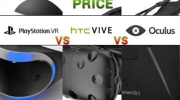 Oculus Rift vs. PlayStationVR vs. HTC Vive – Price Comparison