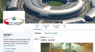 GCHQ joins Twitter, leaves DMs open