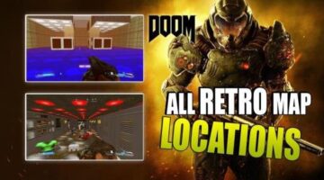 Doom 4 | All RETRO Map Locations