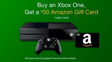 Massive Deal: Buy Any Xbox One, Get $50 Amazon Gift Card, Free Halo 5 & Forza Horizon 2