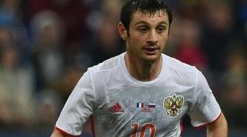 Dzagoev out of Russia squad for Euro 2016