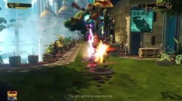 PS4 Trophy Hunting Ratchet and Clank (2016) “When Sheep Fly” (Hidden Trophy)
