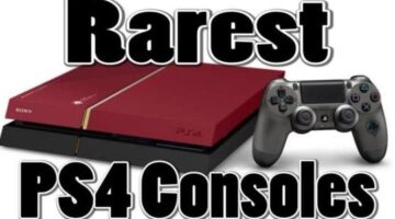 5 Rarest PS4 Consoles | LmFao247 – LOLs – ROFLs