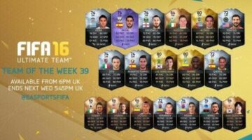 FIFA Ultimate Team Team of the Week (TOTW) – June 8th 2016