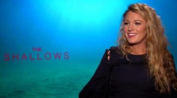 Exclusive Video Interview: Blake Lively Talks The Shallows And Sharks