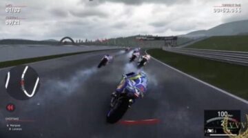 Valentino Rossi The Game: Red Bull Ring action