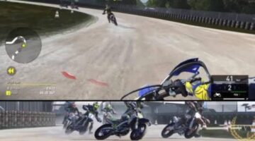 Valentino Rossi The Game: Flat track racing at Misano