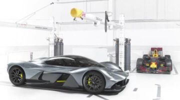 Aston Martin AM-RB 001 derived from Vision Gran Turismo and X2010 projects