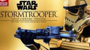 Sideshow Will Have the Exclusive Stormtrooper Gold Chrome 1/6 Scale Figure at SDCC