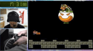 A New World Record For Beating Super Mario World While Blindfolded