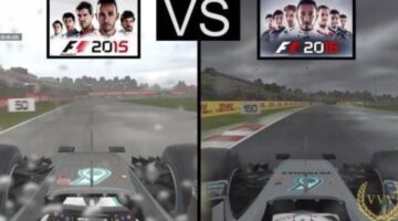 F1 2016 Vs F1 2015 Hungary Comparison video