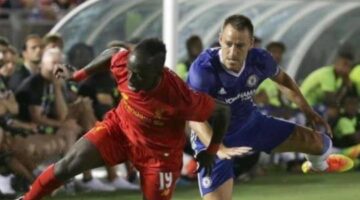 Liverpool 0-1 Chelsea: Cesc Fabregas sent off in feisty friendly