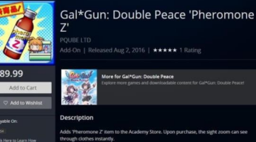A Mere $89.99 Will Let You See Through Clothes in Gal*Gun: Double Peace