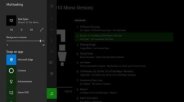 UWP Background Music Player App for Xbox One supports playing music from USB