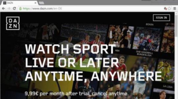 DAZN: “Netflix of Sports” launches