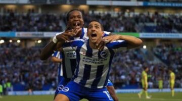 Sky Bet Championship round-up: Brighton move top, Garry Monk secures first point at Leeds