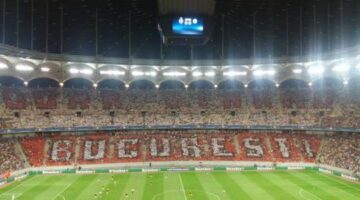 Steaua Bucharest display sabotaged by Dinamo Bucharest fans