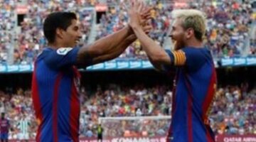 Luis Suárez scores hat-trick in Barcelona’s 6-2 rout of Real Betis