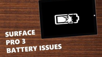 How to Fix Surface Pro 3 Battery life Issue Officially