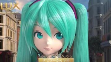 Hatsune Miku Takes Down Twintails in New Shampoo Ad Featuring Scarlett Johansson