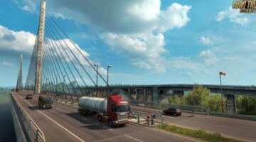 ETS2 DLC France: shots of bridges